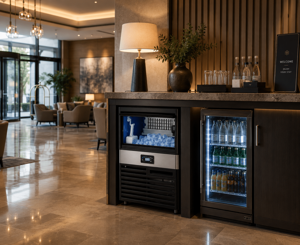 Professional Cube Ice Maker Palladium Line GK68