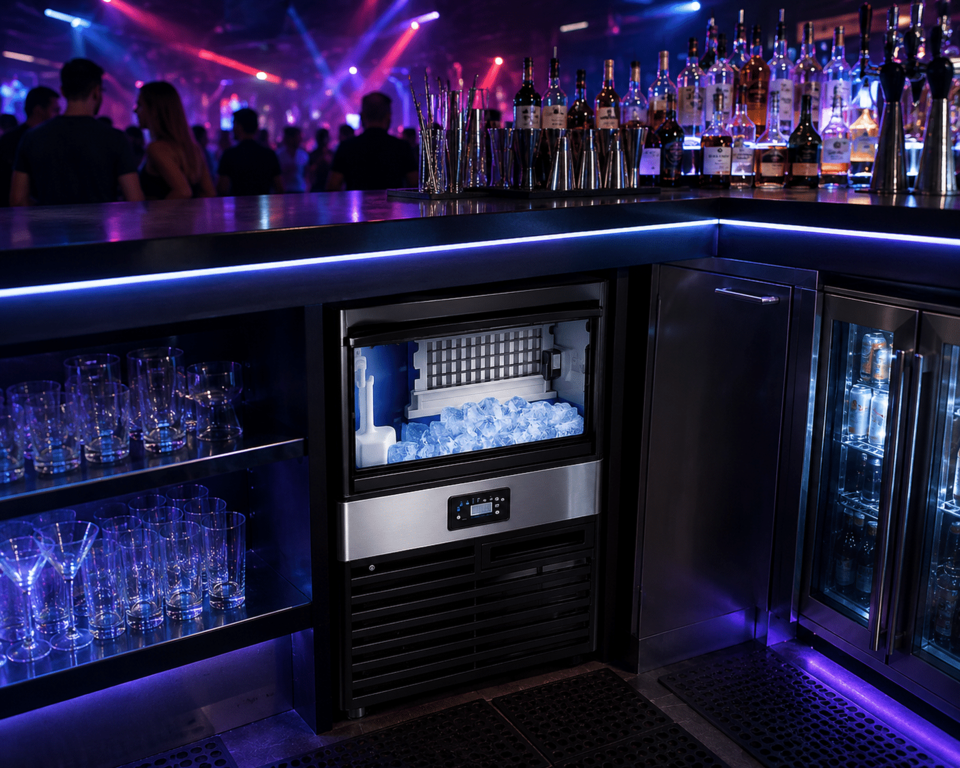 Professional Cube Ice Maker Palladium Line GK68