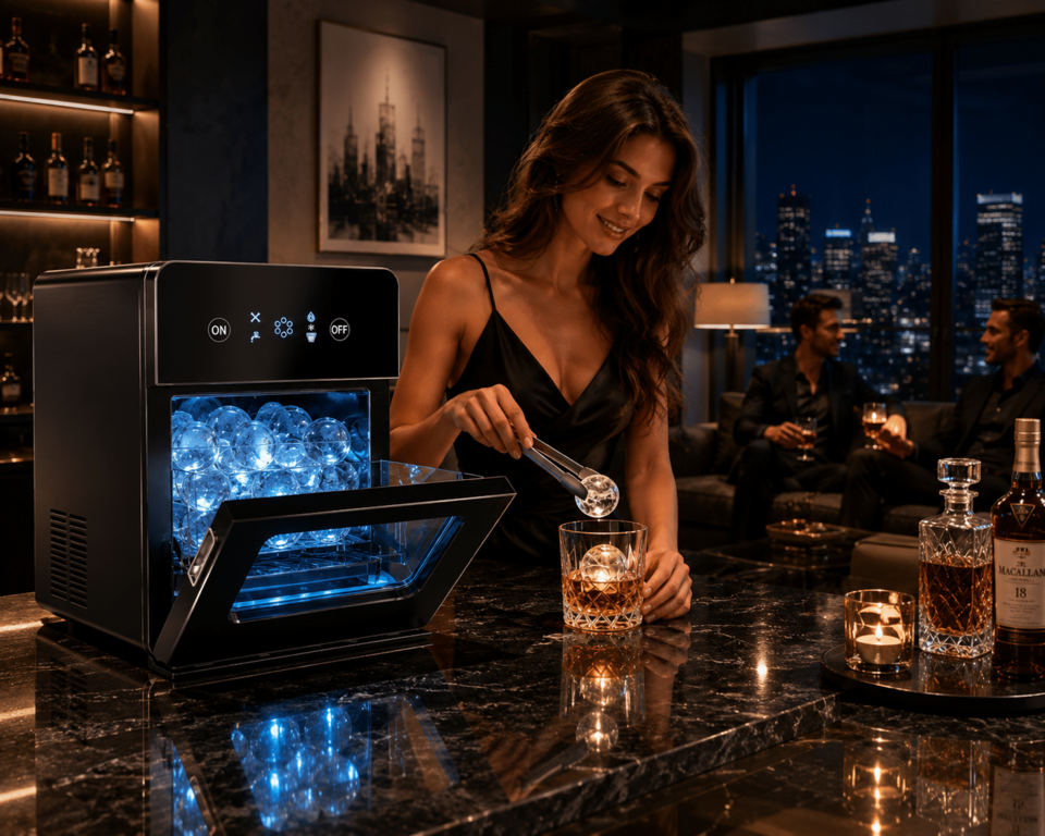 Sphere Ice Maker Palladium Line KIM001В