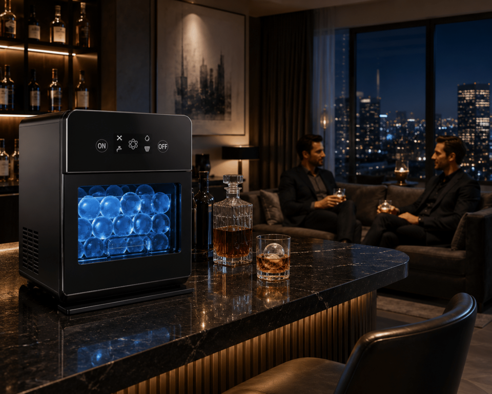 Sphere Ice Maker Palladium Line KIM001В