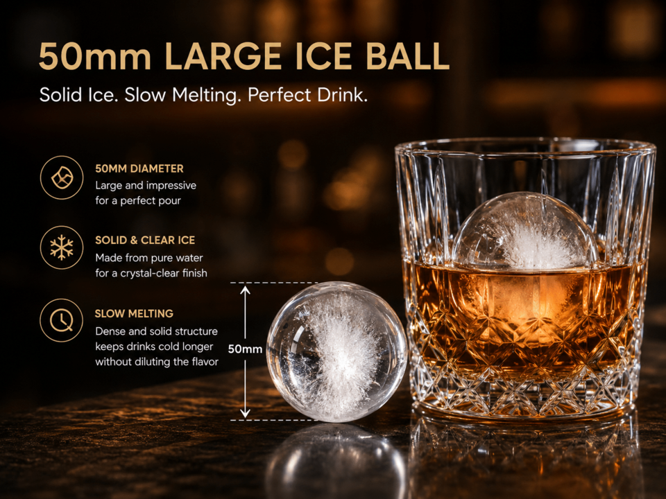 Sphere Ice Maker Palladium Line KIM001В