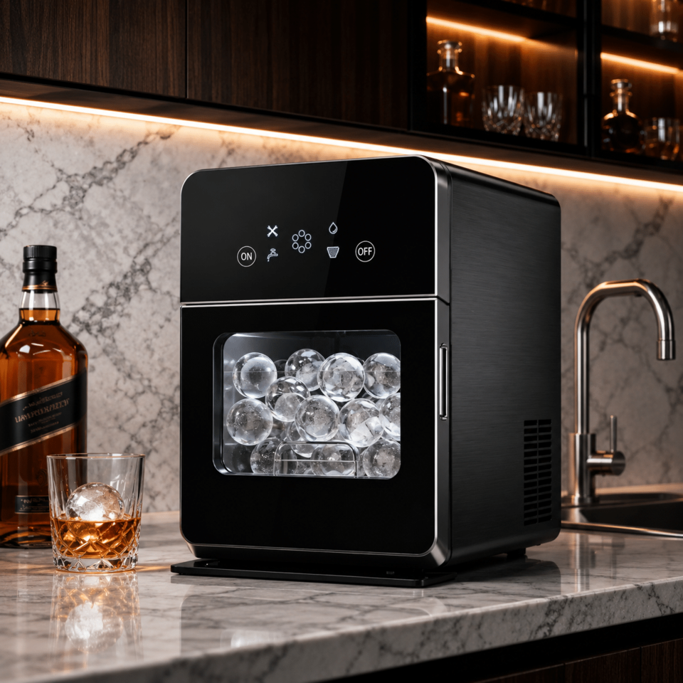 Sphere Ice Maker Palladium Line KIM001В