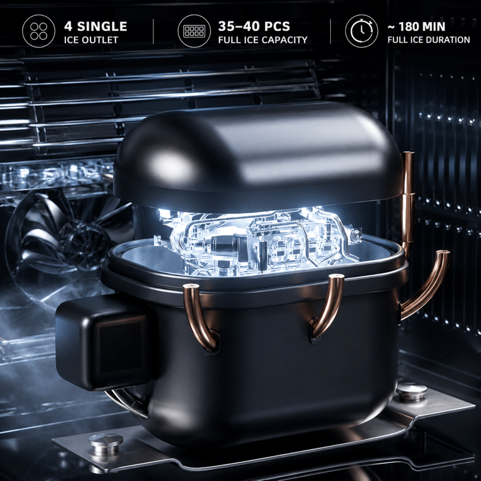 Sphere Ice Maker Palladium Line KIM001В