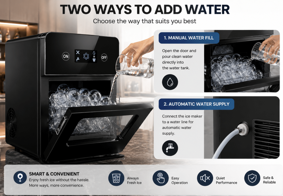 Sphere Ice Maker Palladium Line KIM001В