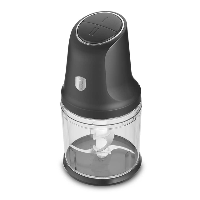 2-in-1 Food Chopper 300W 1L Anthracite Berlinger Haus BH9893