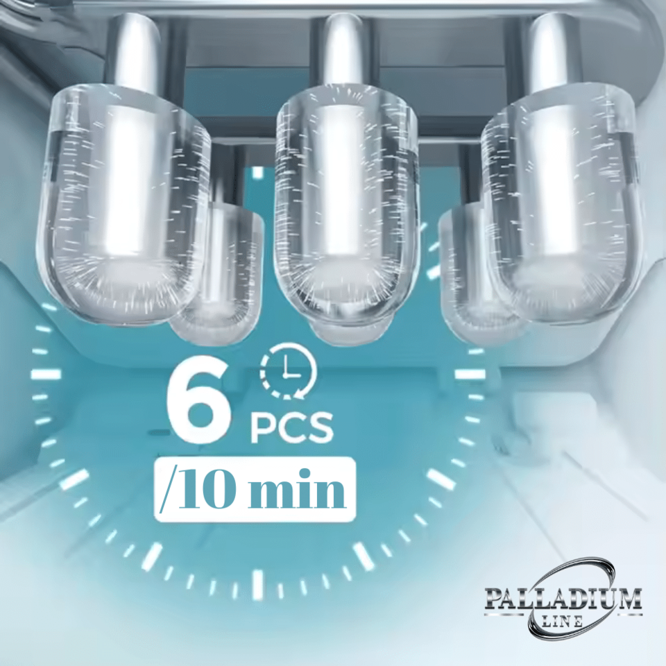 Portable DC Freezer with Built-In Ice Maker Palladium Line
