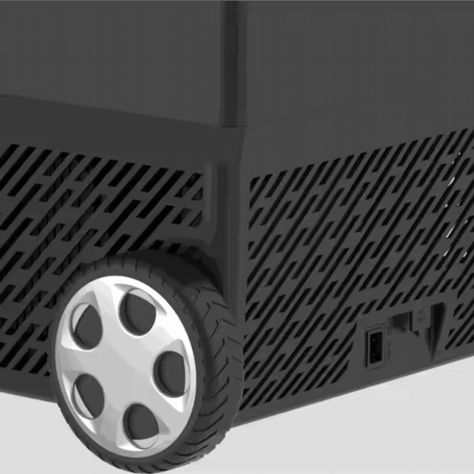 Portable DC Freezer with Built-In Ice Maker Palladium Line