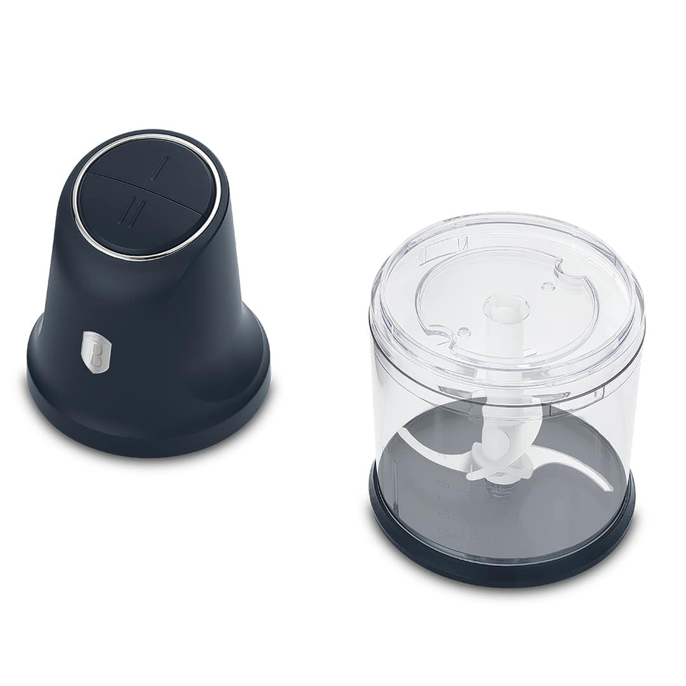 2-in-1 Food Chopper 300W 1L Blue Berlinger Haus BH9892