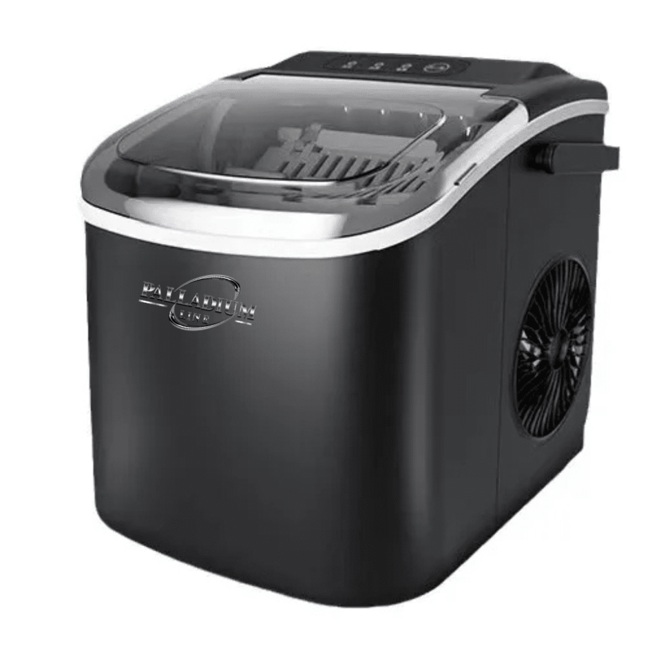 Compact Bullet Ice Maker Palladium Line KIM12 Black
