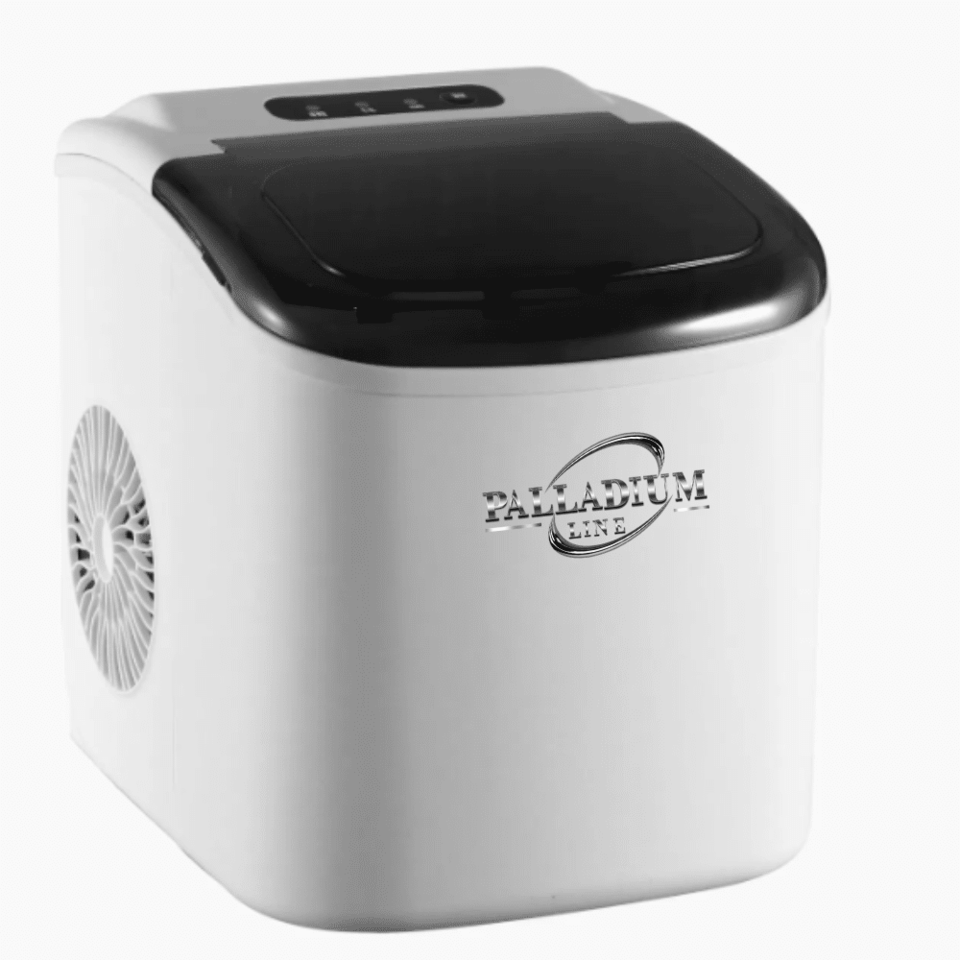 Compact Bullet Ice Maker Palladium Line KIM12 white