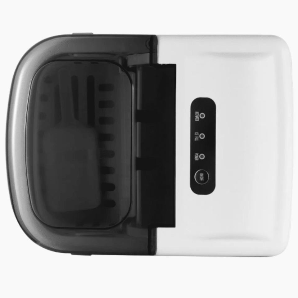 Compact Bullet Ice Maker Palladium Line KIM12 white