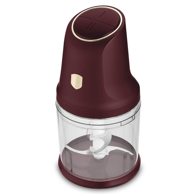 2-in-1 Food Chopper 300W 1L Bordeaux – Berlinger Haus BH9890
