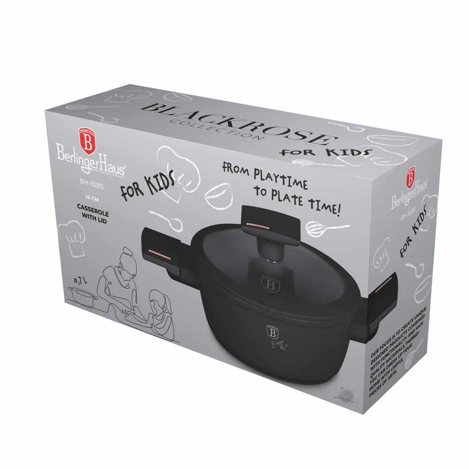 Mini casserole with lid for kids,14 cm Berlinger Haus BH8285