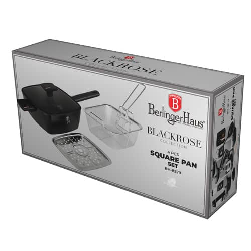 4 pcs square pan set Berlinger Haus BH8279 Monaco
