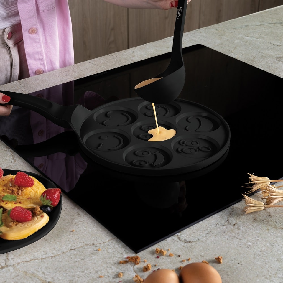 7 holes emoji pancake pan, 26 cm Berlinger Haus BH7791