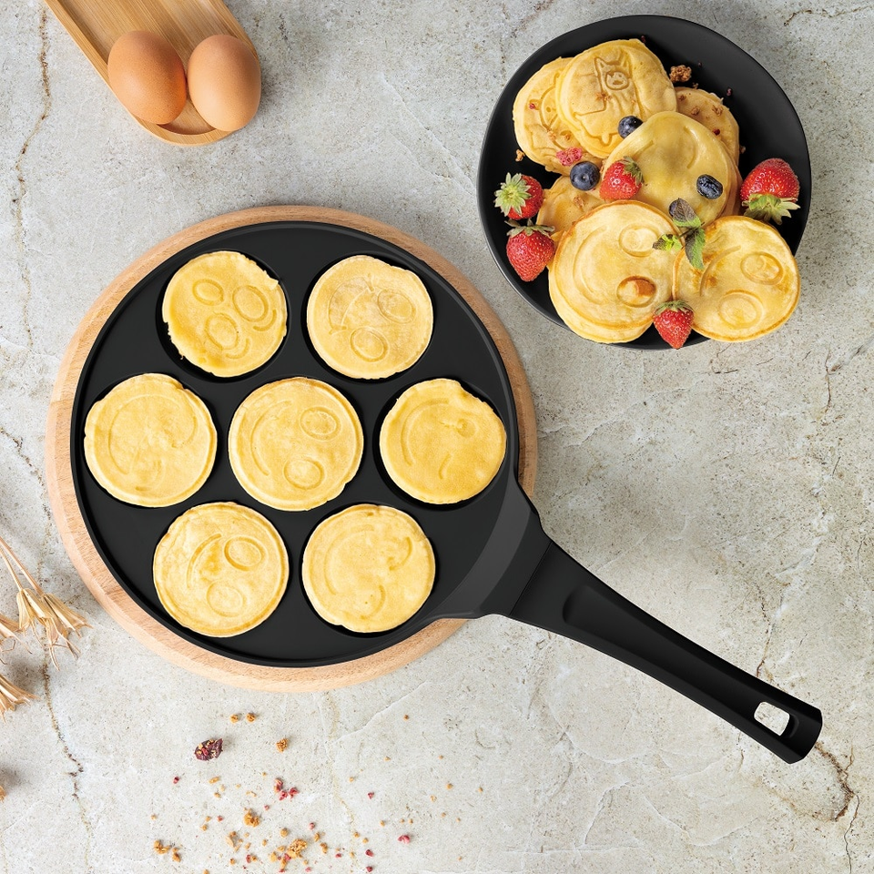 7 holes emoji pancake pan, 26 cm Berlinger Haus BH7791