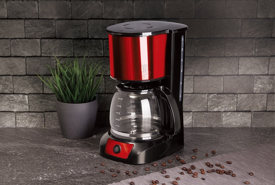 Electric coffee maker Berlinger Haus BH9158 Burgundy