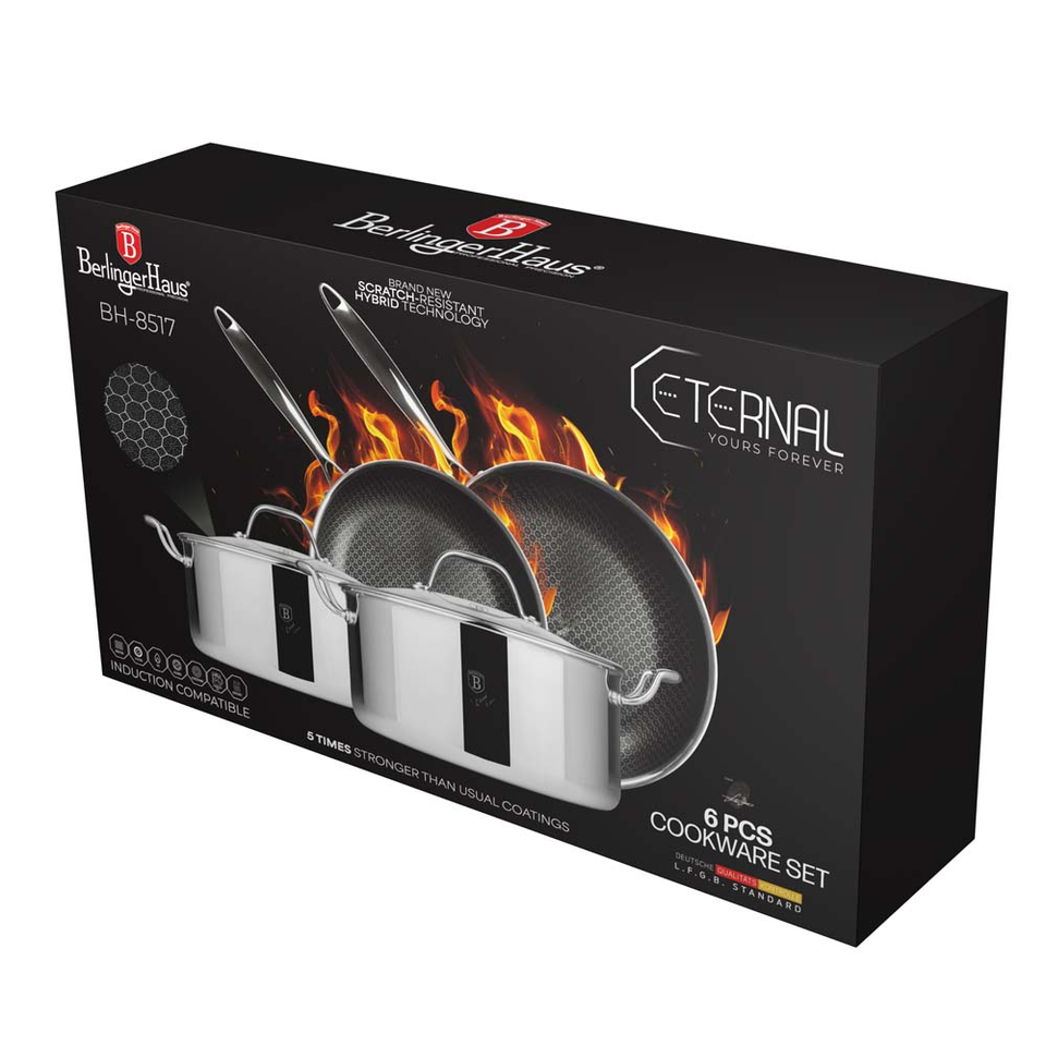 6 pcs cookware set Berlinger Haus BH8517 Eternal