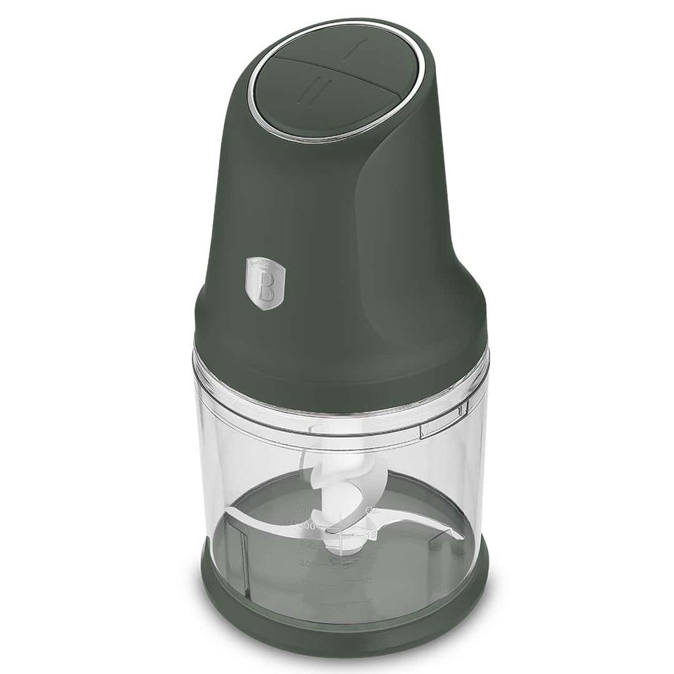 2-in-1 Food Chopper 300W 1L Green – Berlinger Haus BH9889