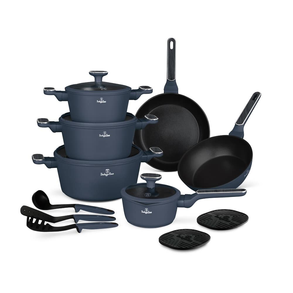 15 pcs cookware set Berlinger Haus BH8382 Deep Sea