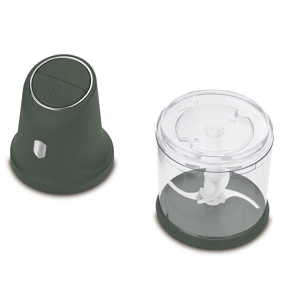 2-in-1 Food Chopper 300W 1L Green – Berlinger Haus BH9889