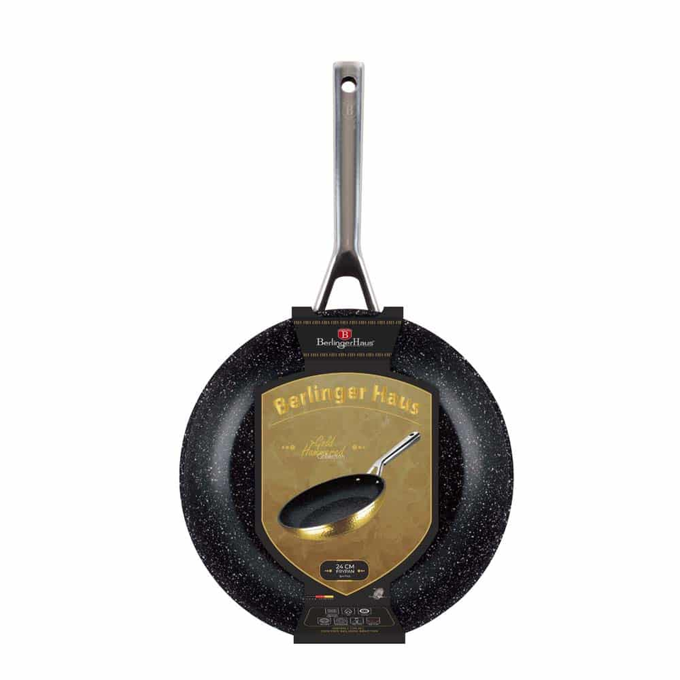 Frypan,24 cm Berlinger Haus BH7745 Hammered Gold