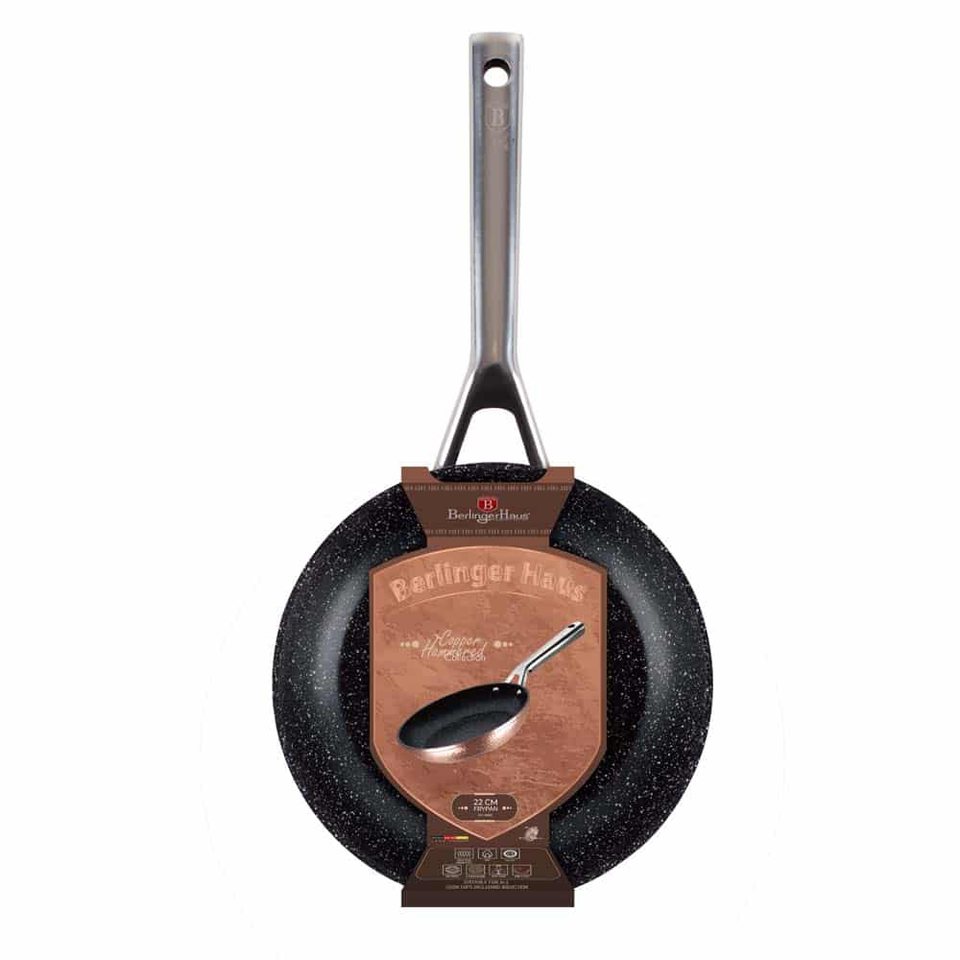 Frypan, 22 cm Berlinger Haus BH8014 Hammered Copper