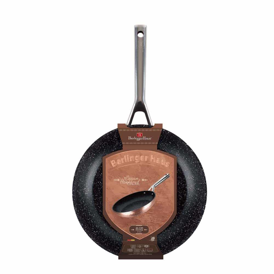 Frypan, 24 cm Berlinger Haus BH8001 Hammered Copper