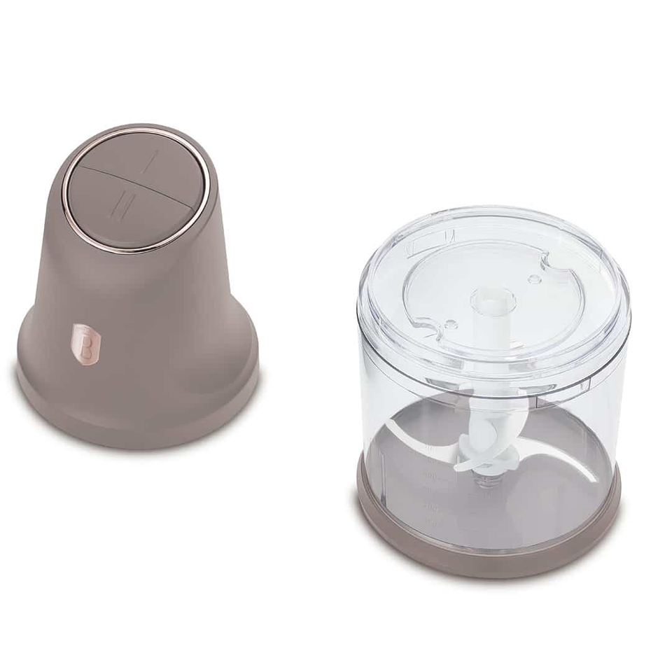 2-in-1 Food Chopper 300W 1L Taupe – Berlinger Haus BH9888