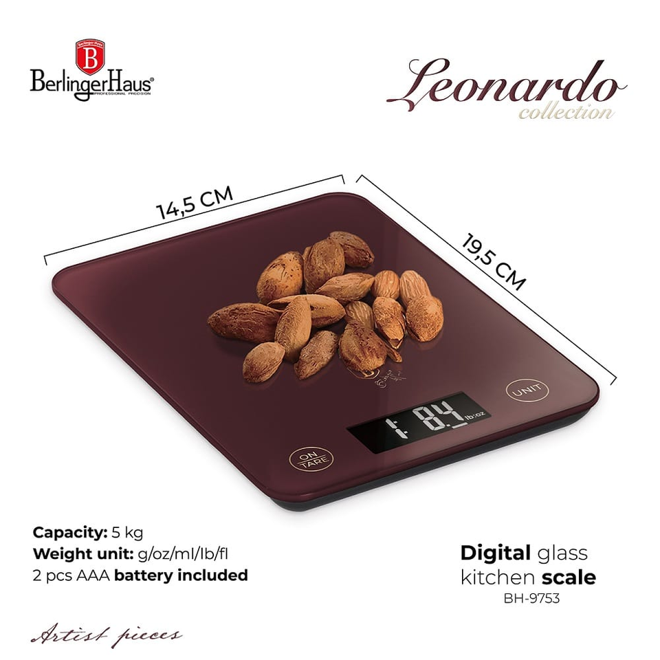 Digital kitchen scale Berlinger Haus BH9753 Leonardo