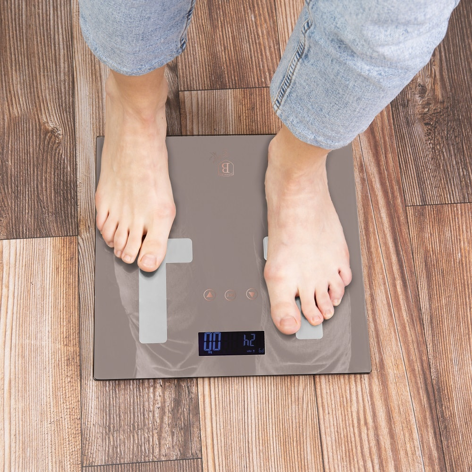 Digital bathroom scale Berlinger Haus BH9757 Taupe