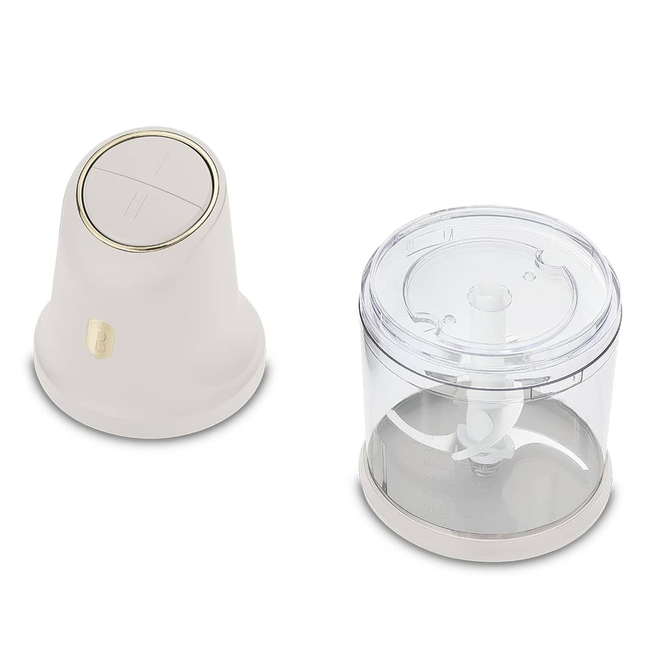 2-in-1 Food Chopper 300W 1L Cream – Berlinger Haus BH9887