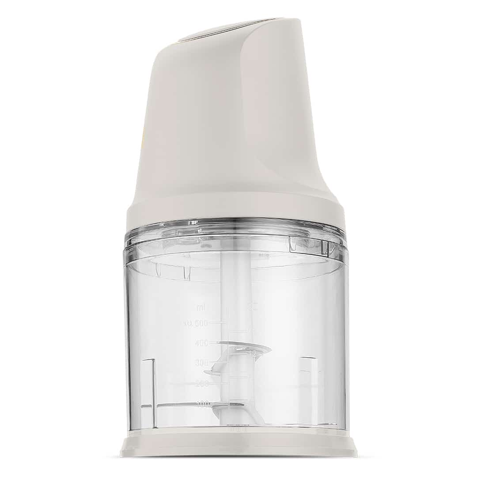 2-in-1 Food Chopper 300W 1L Cream – Berlinger Haus BH9887
