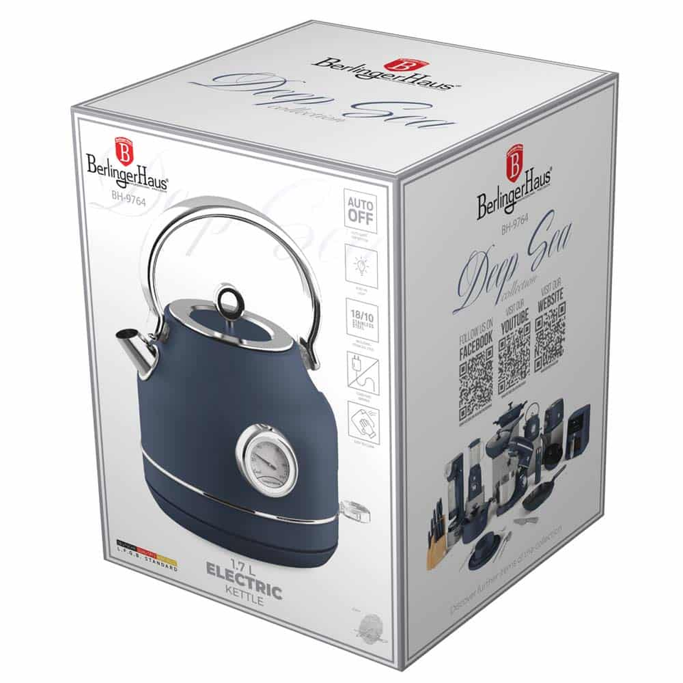 Electric kettle with thermometer Berlinger Haus BH9764
