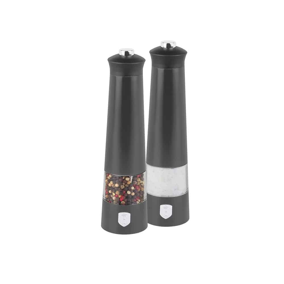 Electric pepper and salt mill, 2 pcs set Berlinger Haus BH9556