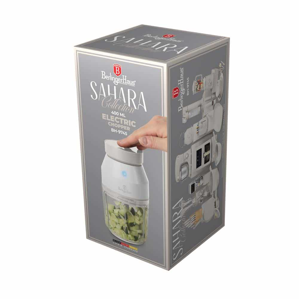 Electric chopper,cream Berlinger Haus BH9745 Sahara
