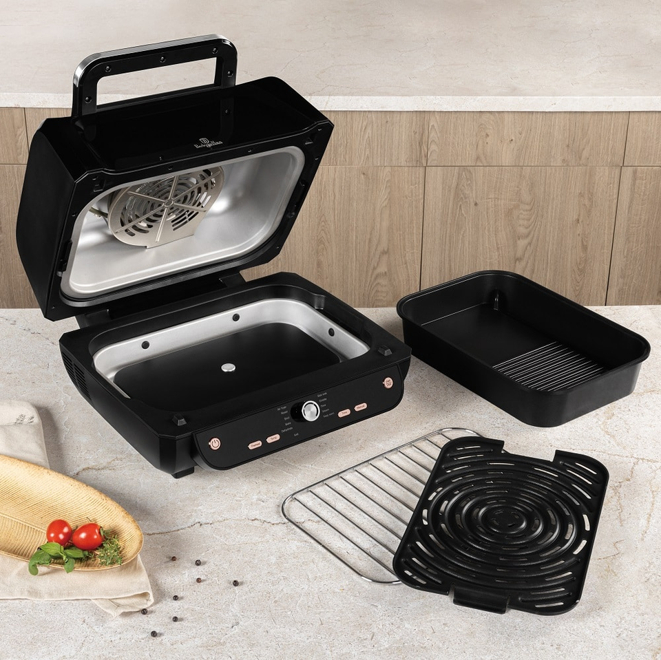Air grill with window, 12 in 1 Berlinger Haus BH9668