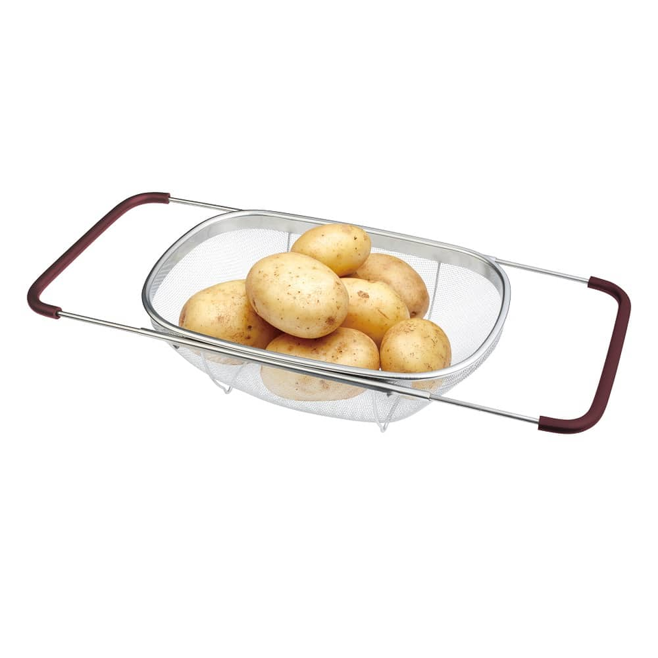 Flexible mesh basket with adjustable handles BerlingerBH8824