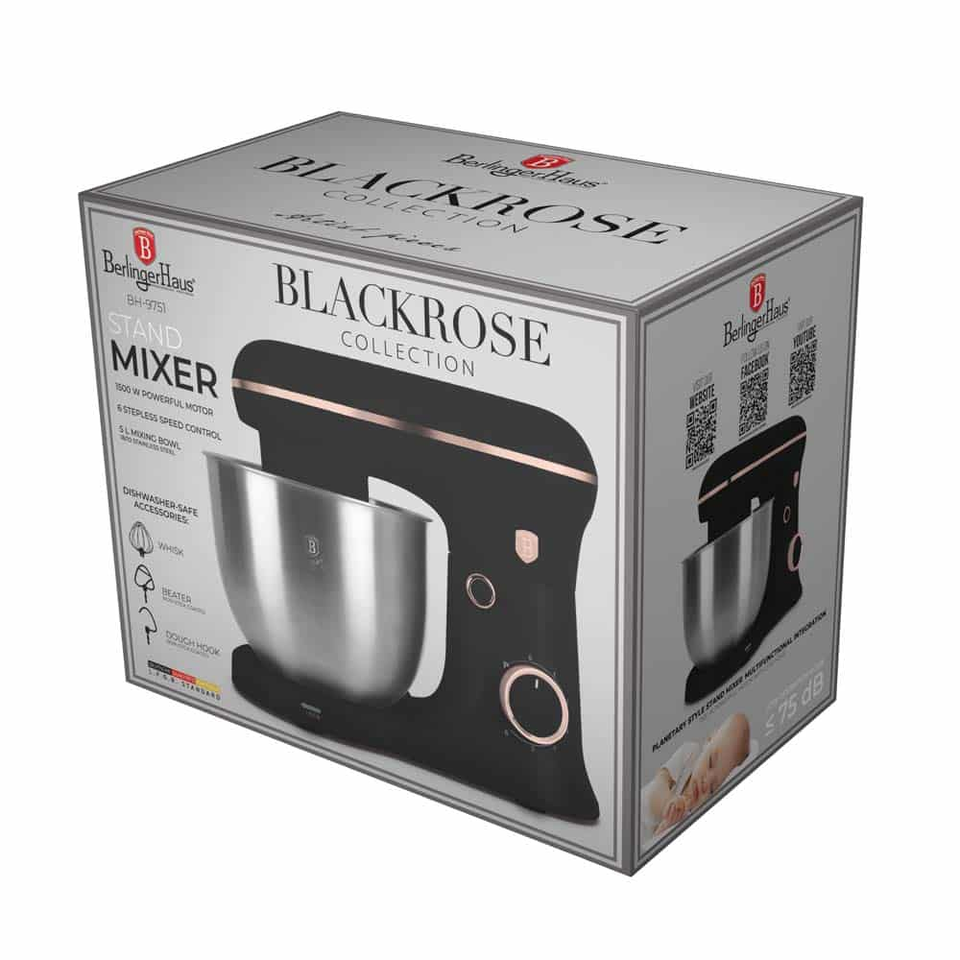 Planetary mixer Berlinger Haus BH9751 Black Rose