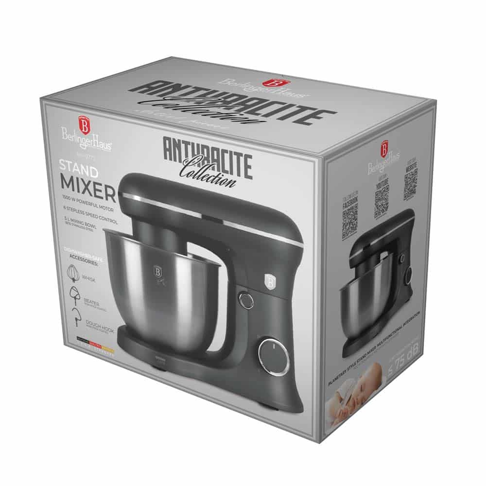 Planetary mixer Berlinger Haus BH9772 Matt Anthracite