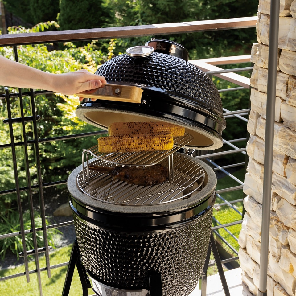Kamado grill Berlinger Haus BH8796 with high stand