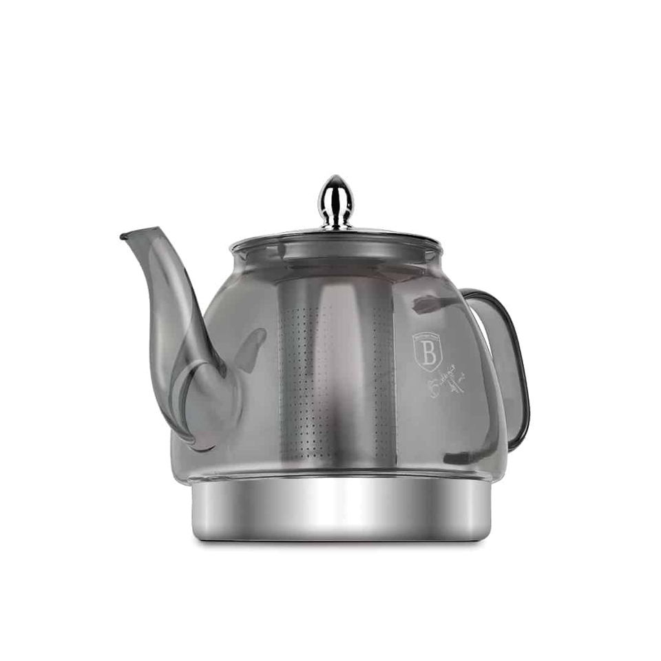 Glass Tea Pot with Filter 1.2L Induction Berlinger Haus BH8944
