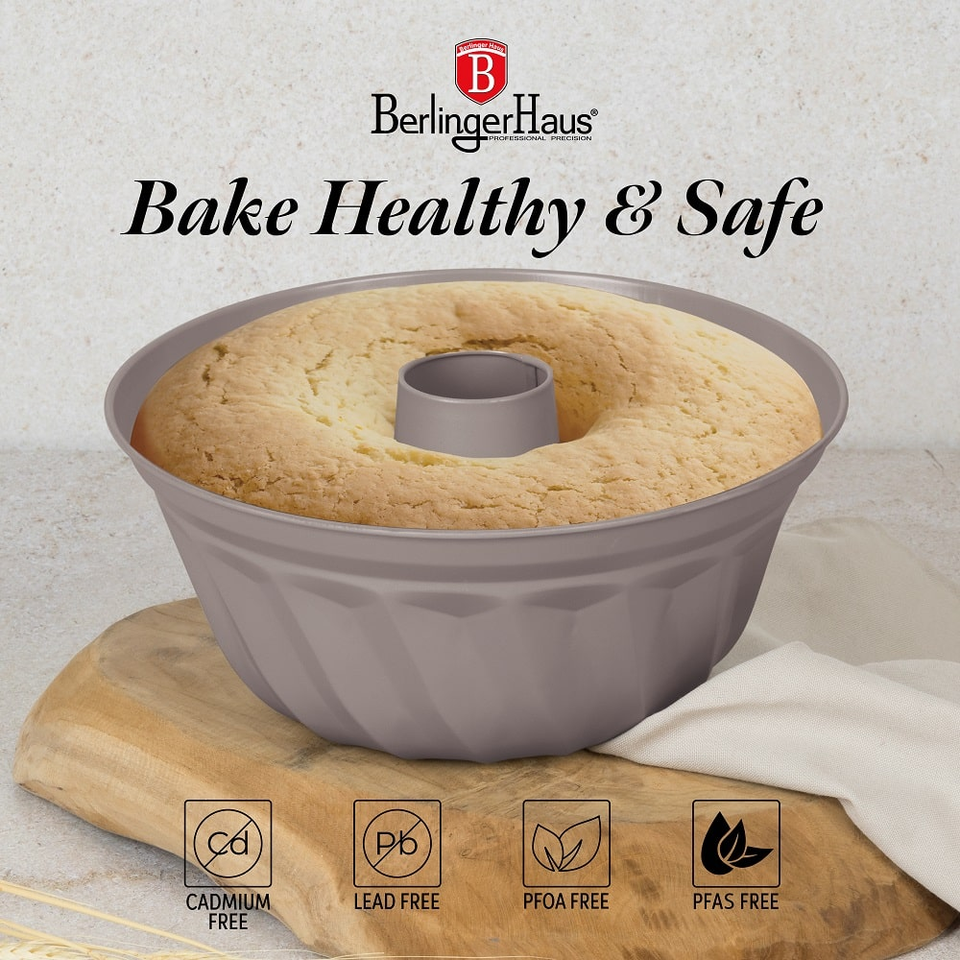 Bundt pan, 25 cm Berlinger Haus BH7998 Taupe