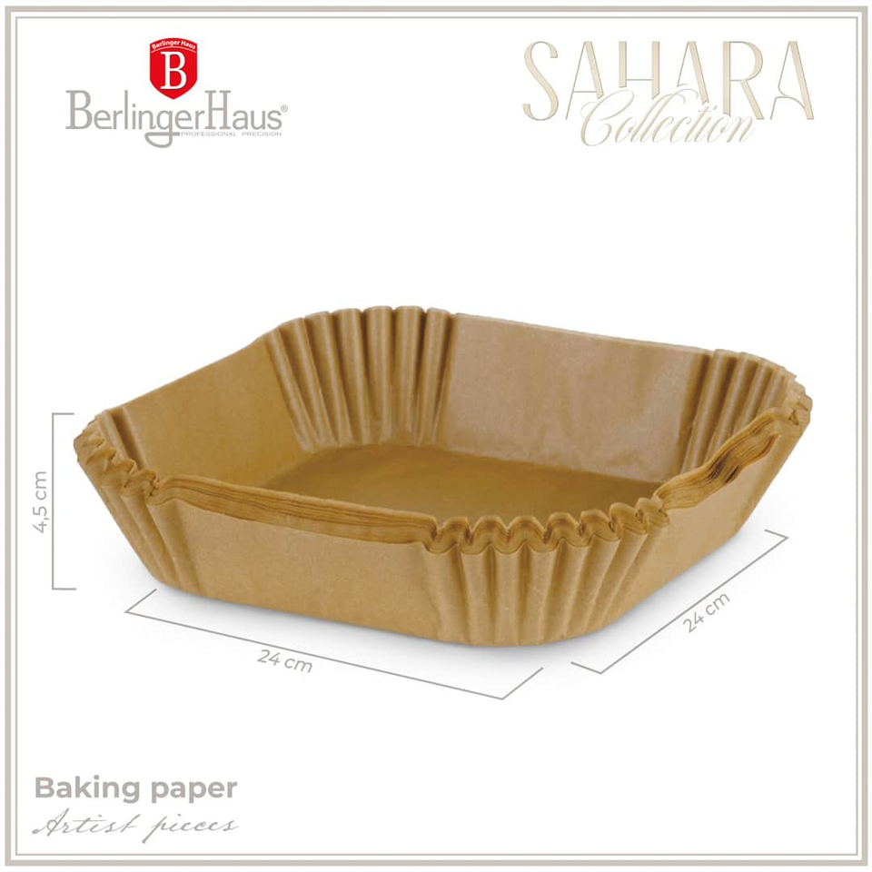 Air Fryer Disposable Paper 24 cm 50 pcs – Berlinger Haus BH8928