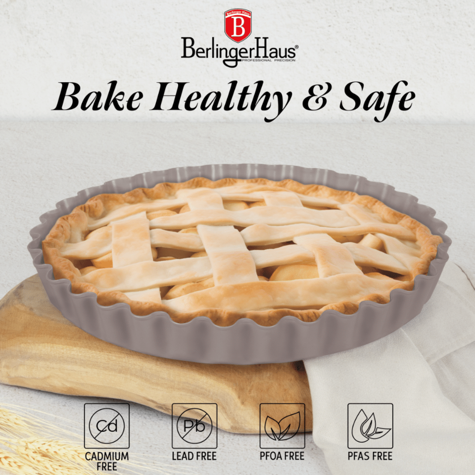 Tart/cake form, 28*3,5 cm Berlinger Haus BH8632 Taupe