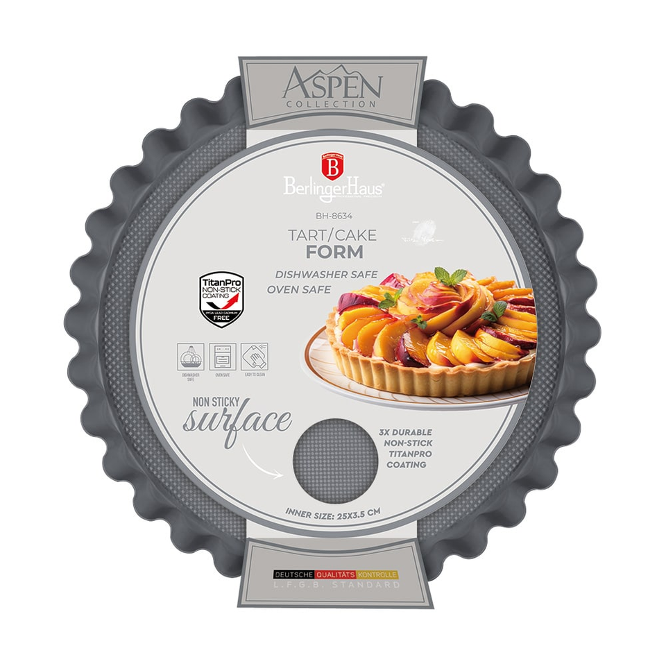 Tart/cake form, 28*3,5 cm Berlinger Haus BH8634 Aspen
