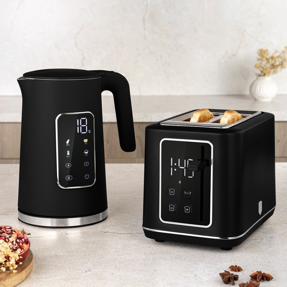 Digital electric kettle Berlinger Haus BH9675 Matte Black