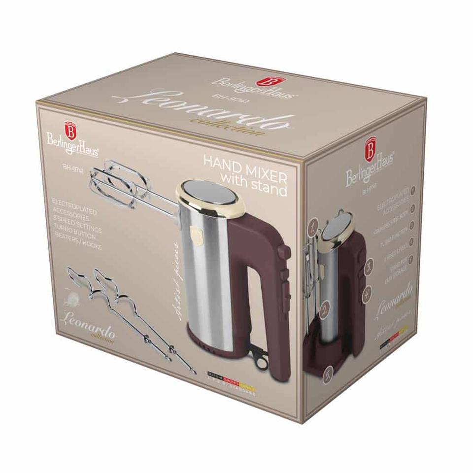 Hand mixer with stand Berlinger Haus BH9741 Leonardo