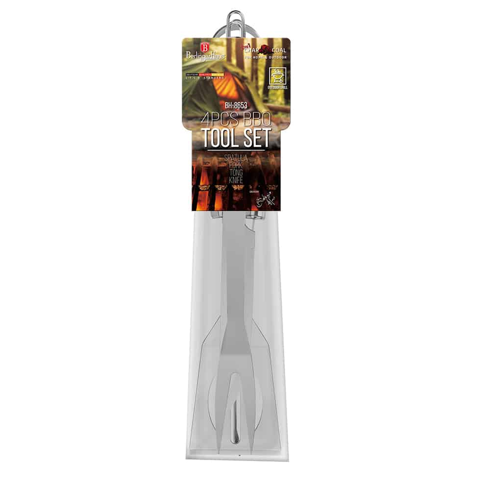 4 pcs BBQ tool set Berlinger Haus BH8653