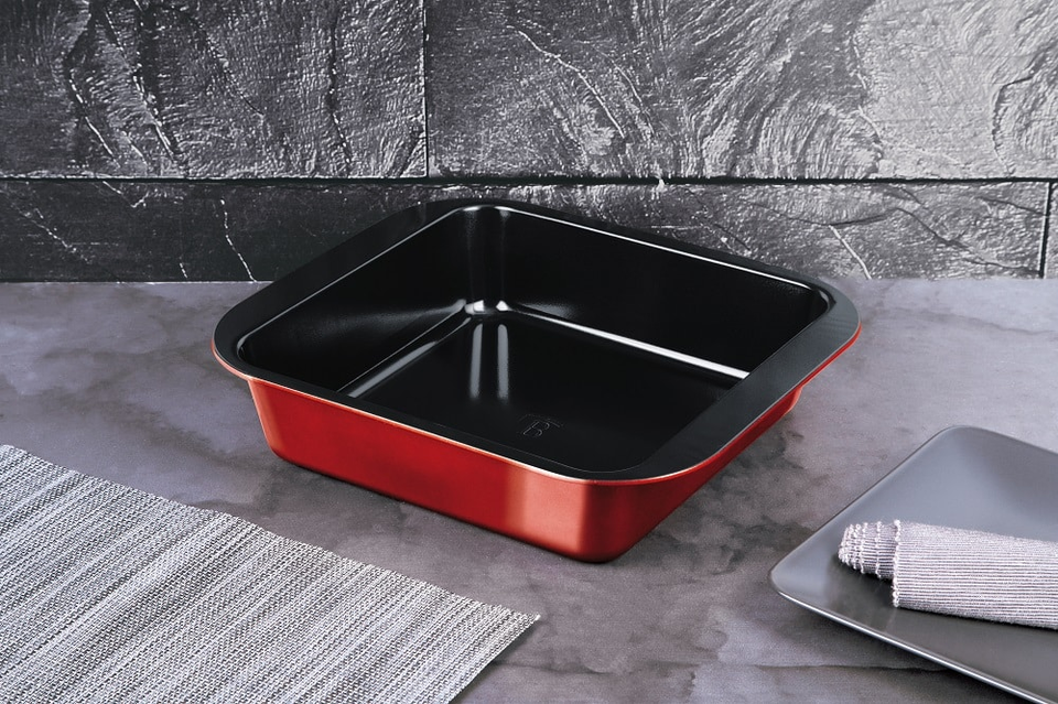 Oblong roaster, 29,5*26,5 cm Berlinger Haus BH7901 Burgundy